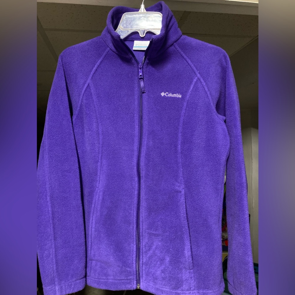 Purple Columbia Ladies Fleece Jacket